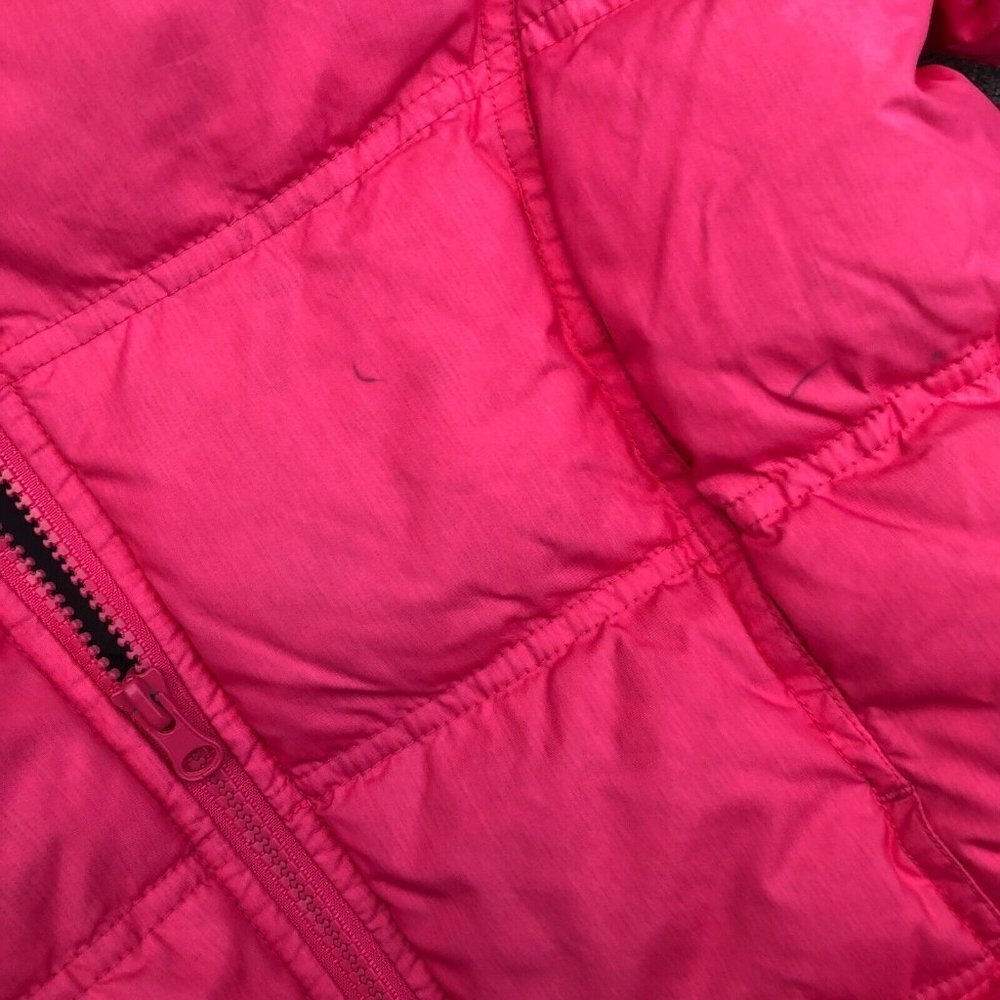 AVALANCHE Down Feather Jacket Women's SMALL Winter Puffer Full Zip Pink Snow - Picture 2 of 7